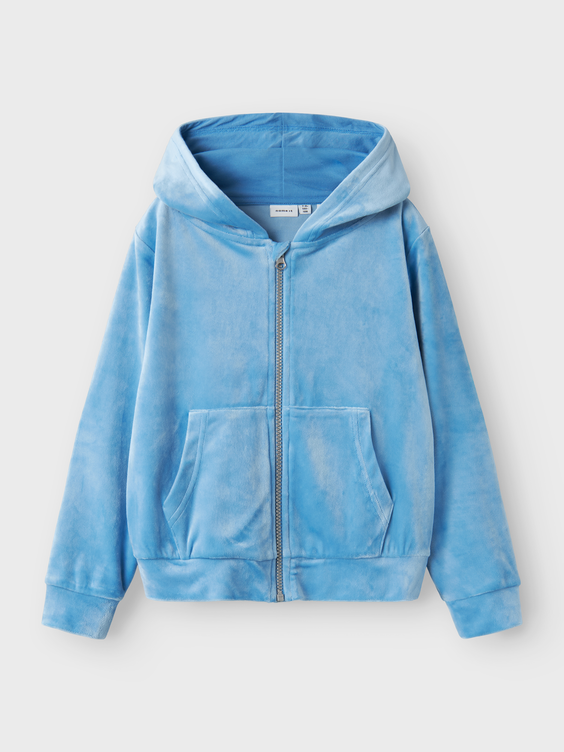 NKFLULONE Sweat Cardigan - Silver Lake Blue